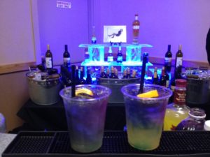 Specialty drinks for a birthday party celebration